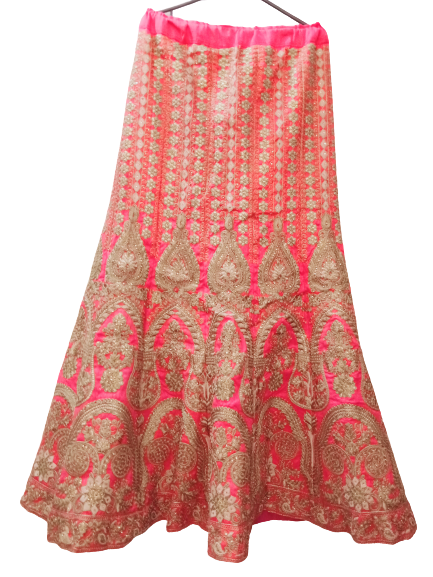 glitthreads-womens-designer-light-pink-raw-silk-lehenga
